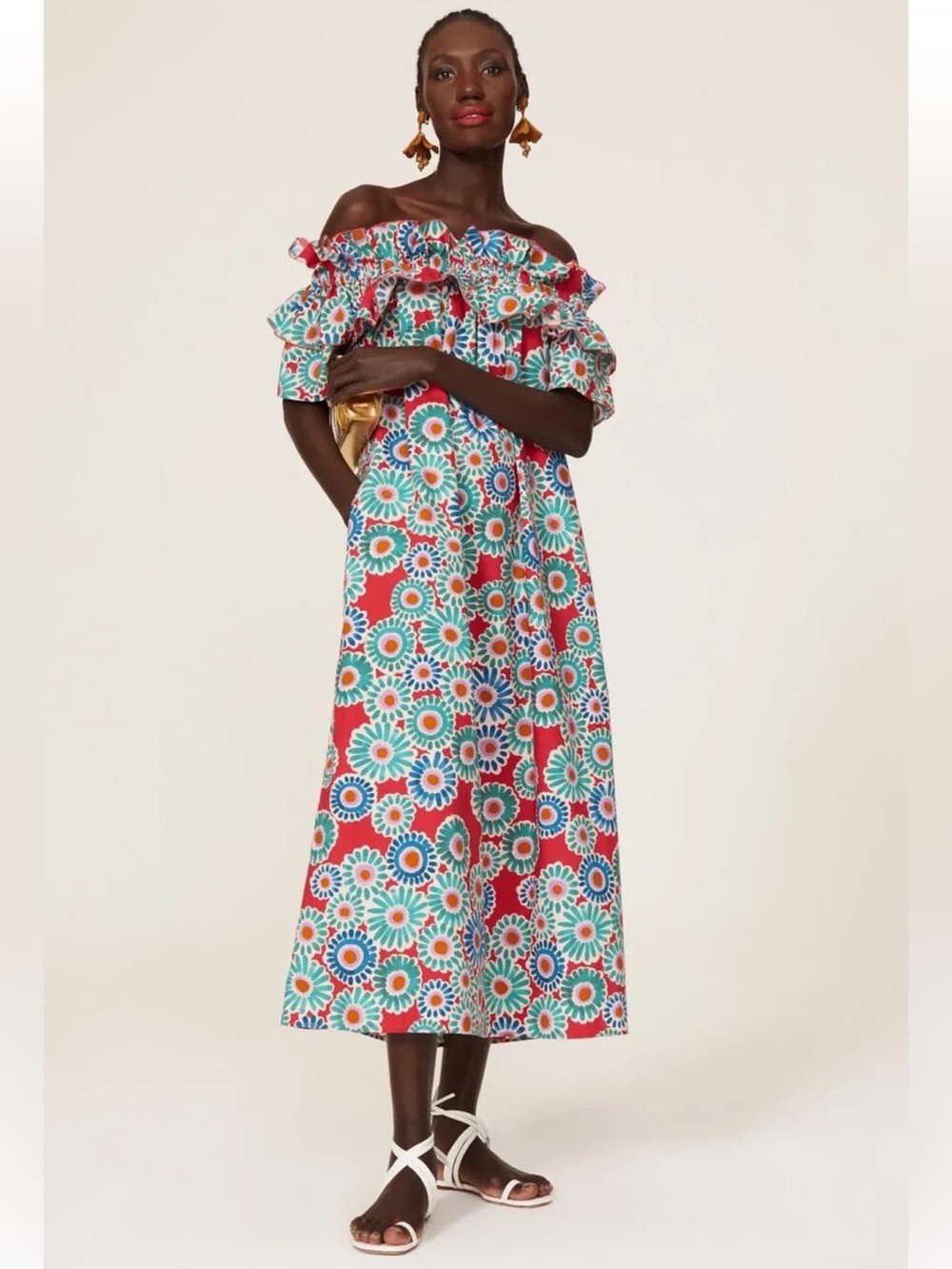 La DoubleJ Crazy Daisy Breakfast Dress